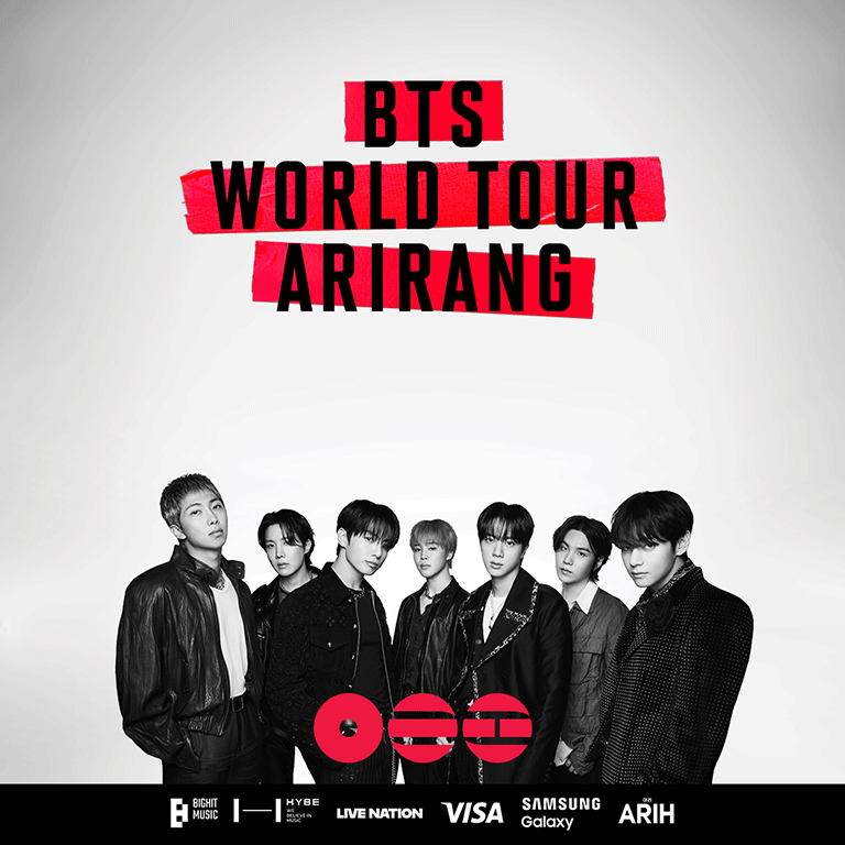 BTS World Tour Arirang 2026